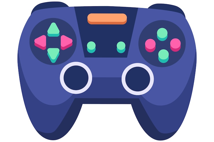 PSD Gratis ilustrasi pengontrol game