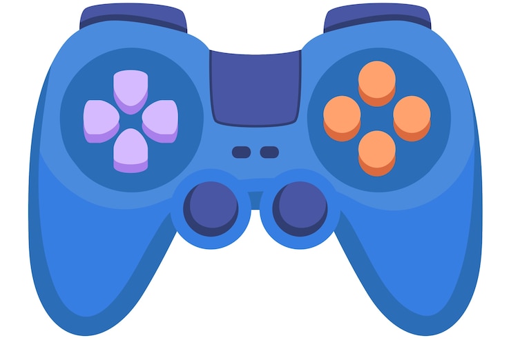 PSD Gratis ilustrasi pengontrol game