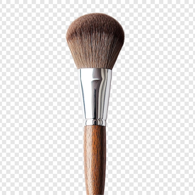 Imagen de alta resolución de un lujoso pincel de maquillaje