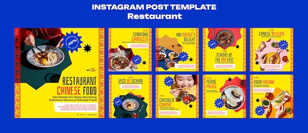 Instagram-berichten van heerlijk etenrestaurants