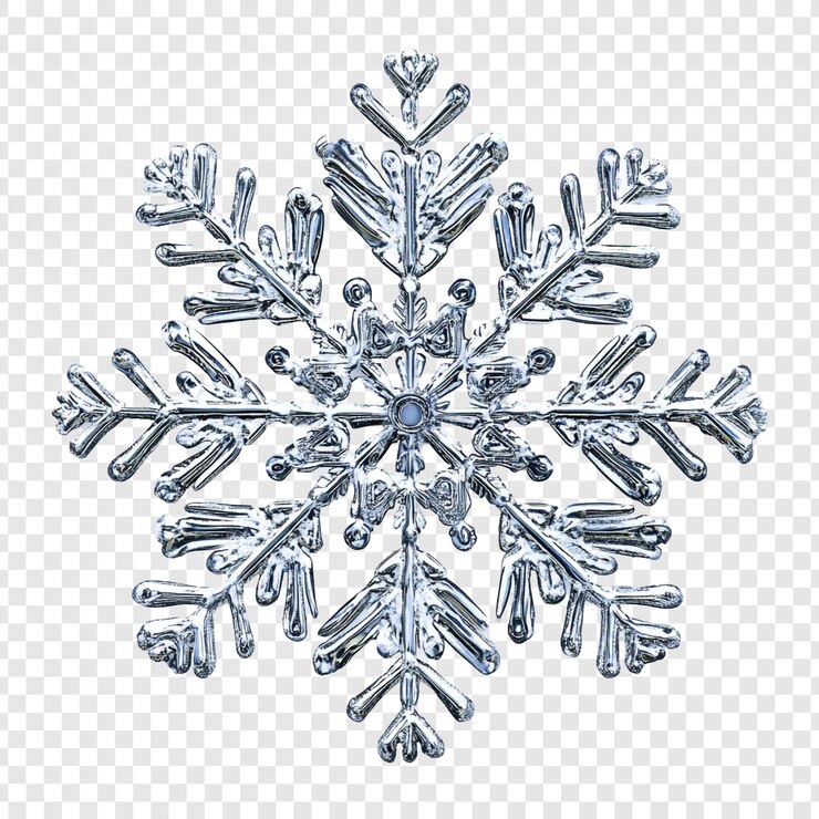PSD Gratis intricate beauty a closeup of a single snowflake