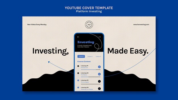 Inversión en la plataforma de portada de Youtube