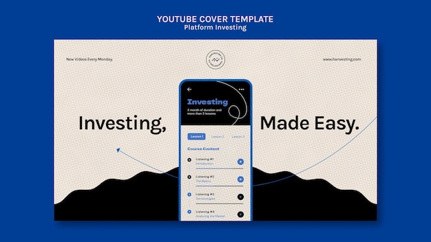 Inversión en la plataforma de portada de Youtube