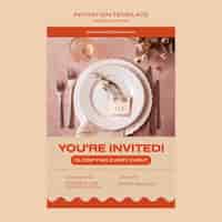 Gratis PSD invitatiemodel voor bruiloftsplanners