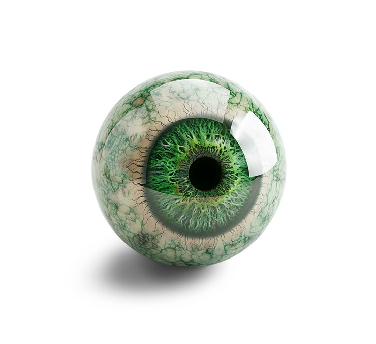 PSD Gratis iris of eye isolated