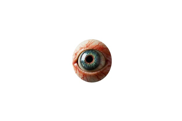 El iris del ojo aislado