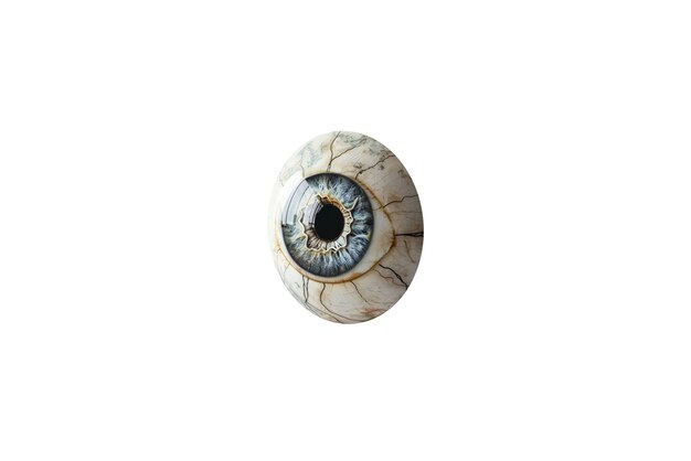 El iris del ojo aislado
