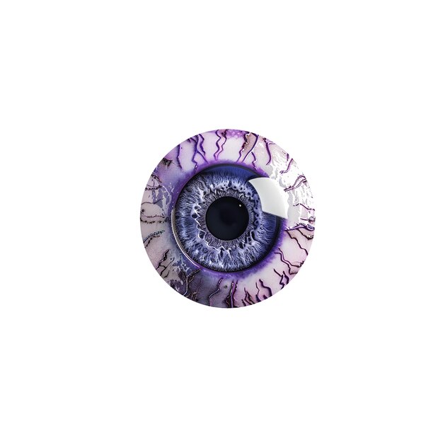 El iris del ojo aislado