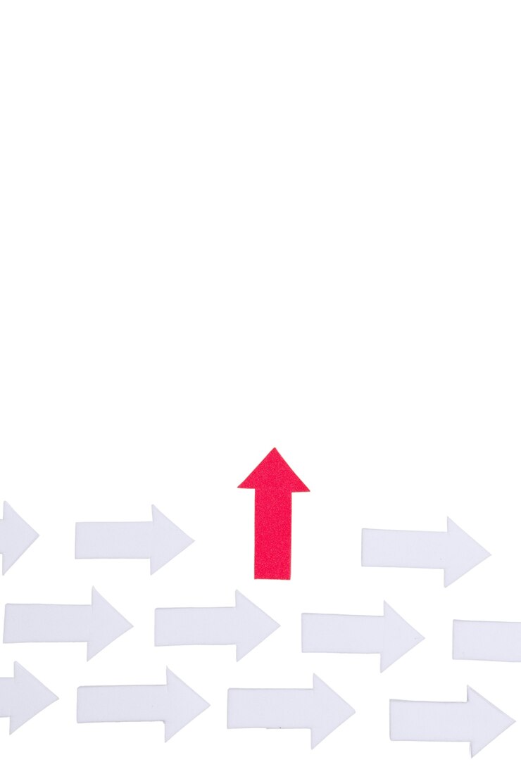 PSD Gratis isolated arrow pointing direction