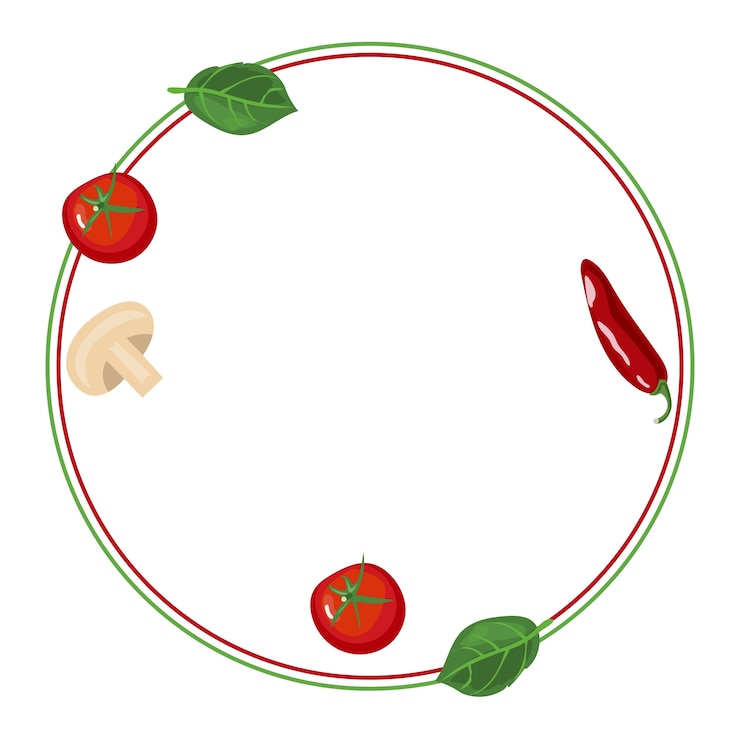 PSD Gratis italian food illustration isolated