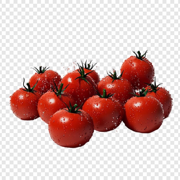 Los jugosos tomates rojos, una vibrante colección de frescura