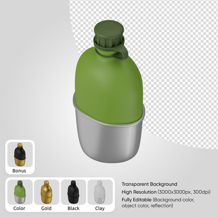 PSD Gratis kantin 3d
