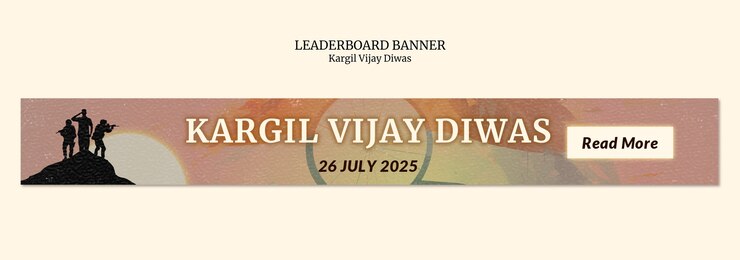 PSD gratuito kargil vijay diwas banner template