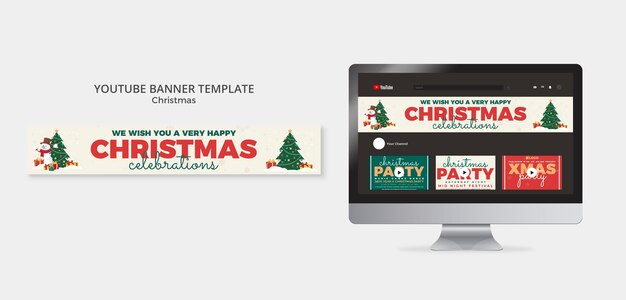 Kerst sjabloonontwerp