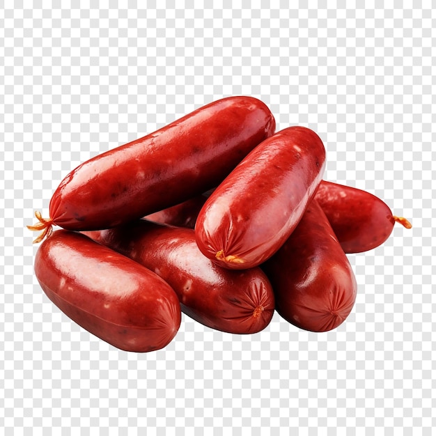 Gratis PSD kielbasa geïsoleerd op een doorzichtige achtergrond