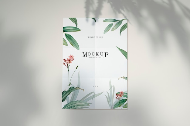 Klaar om premium poster-mockup te gebruiken