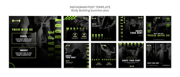 Gratis PSD kleurovergang sport ontwerpsjabloon
