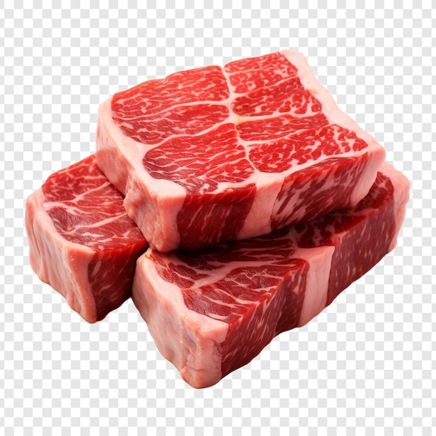 Gratis PSD kobe beef geïsoleerd op transparante achtergrond