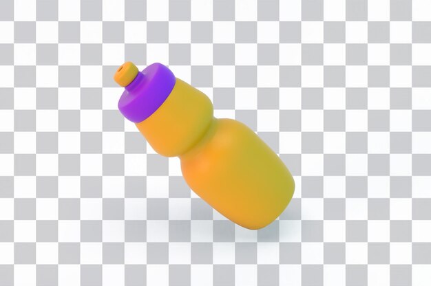 Lado derecho de la botella