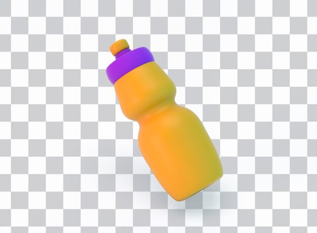 Lado derecho de la botella