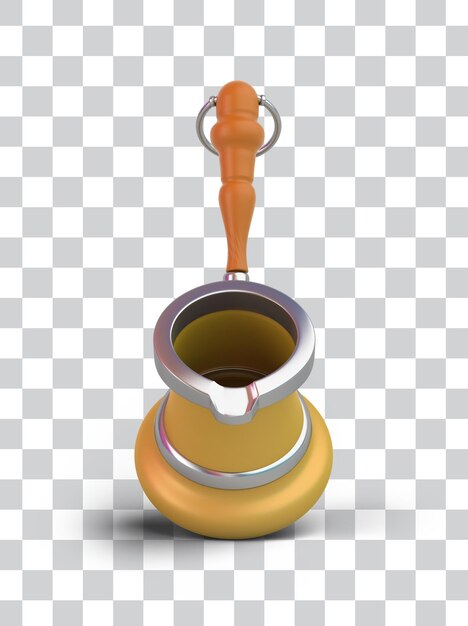 Lado frontal de la cafetera Eid