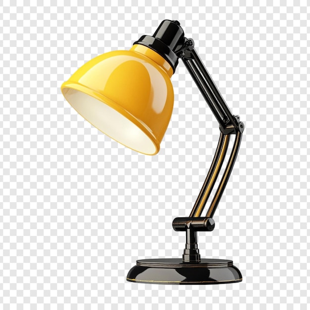 Lámpara de escritorio amarilla de época Iluminación elegante para la oficina en el hogar