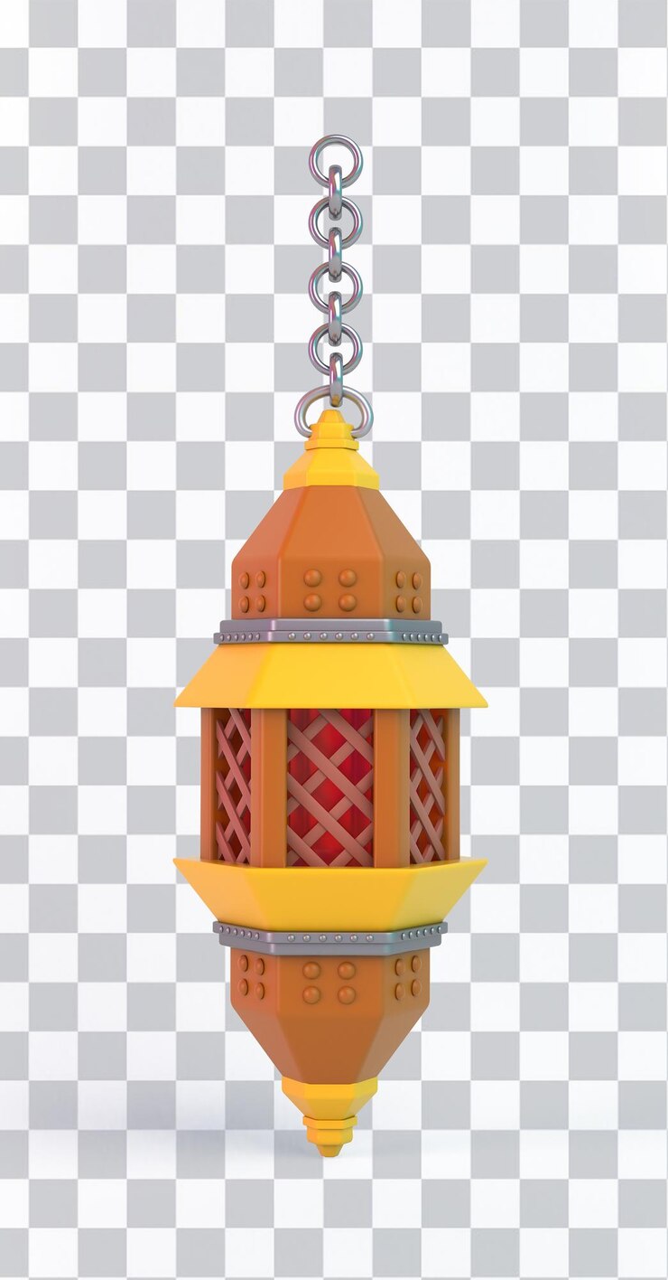PSD gratuito lanterna del ramadan
