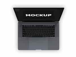 Gratis PSD laptop mock up design