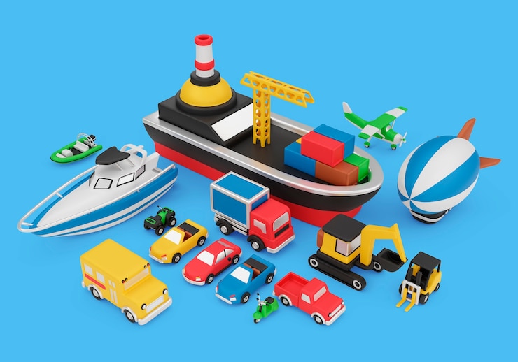 PSD Gratis latar belakang still life transportasi