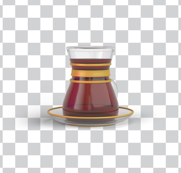 Lato anteriore della tazza di tè di Eid