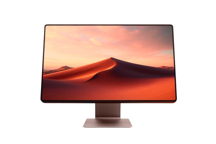 PSD Gratis layar tv modern terisolasi