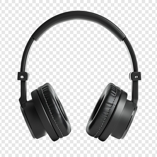Le cuffie nere eleganti offrono un'esperienza audio coinvolgente
