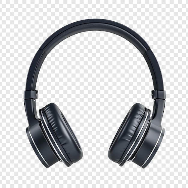 Le cuffie nere eleganti offrono un'esperienza audio coinvolgente
