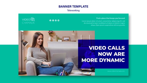 Le videochiamate ora sono un modello di banner più dinamico