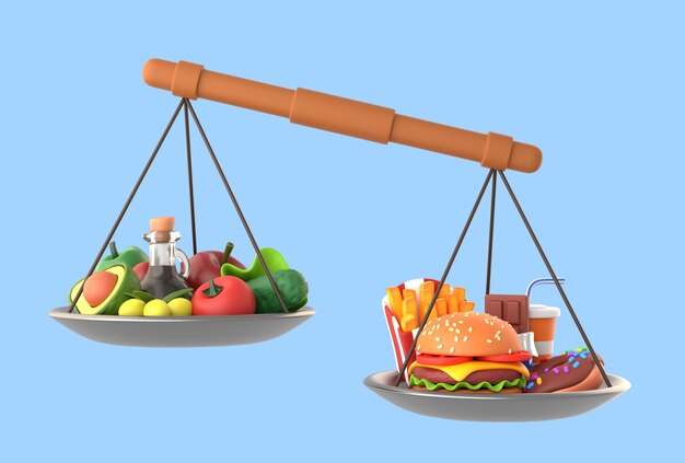 Lekker gezond en fast food in balans