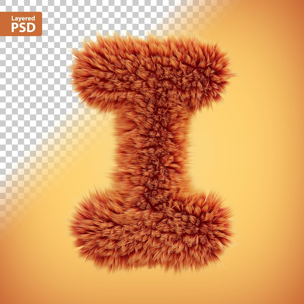 Lettera 3d soffice