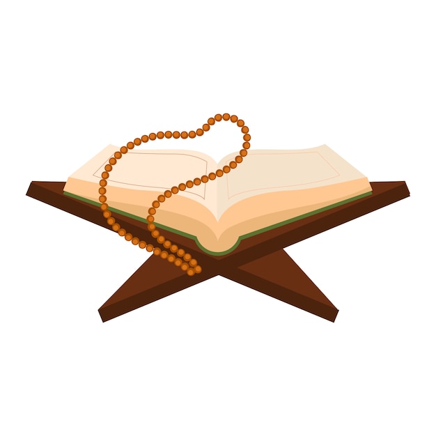 libro del Corán aislado