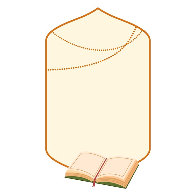 libro del Corán aislado