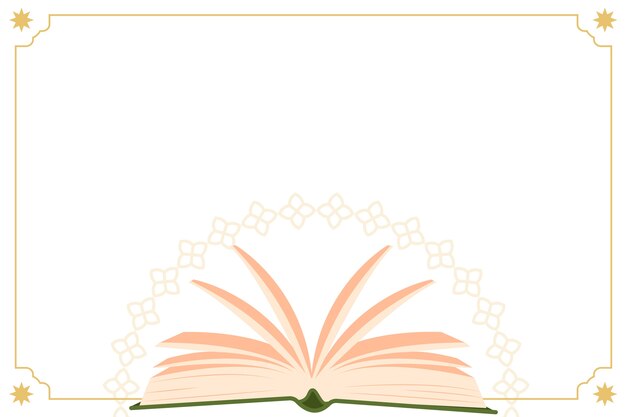 libro del Corán aislado
