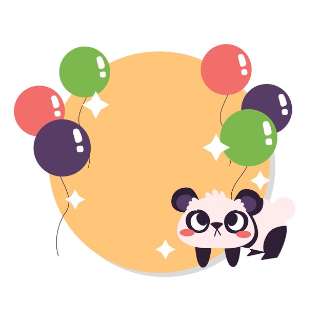 Lindo oso panda