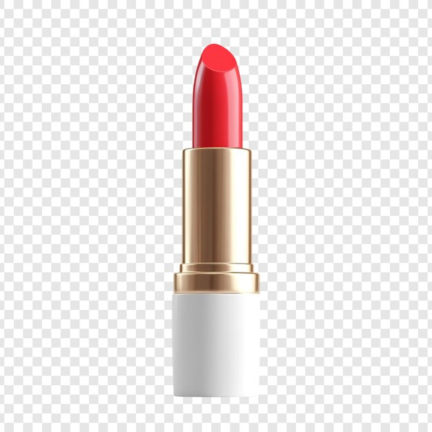 Lipstick rojo producto de belleza cosmético maquillaje moda elegancia lujo oro blanco