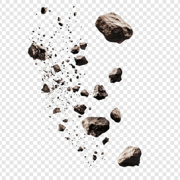 La lluvia de meteoritos y las rocas cósmicas que caen por el espacio