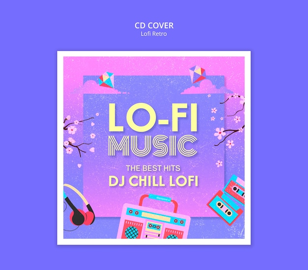 Lofi retro event template