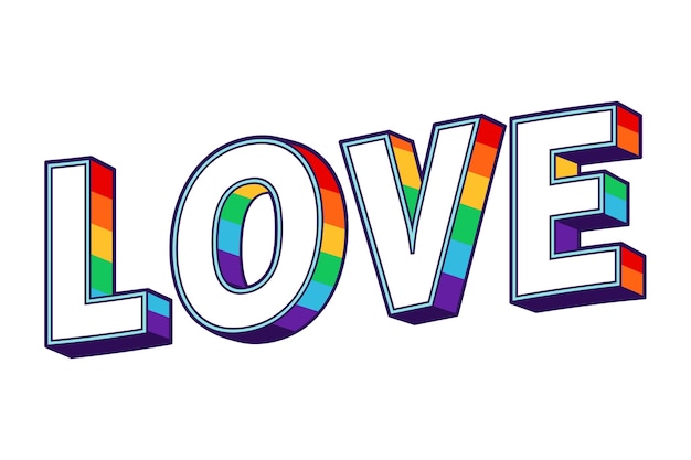 love word illustrated