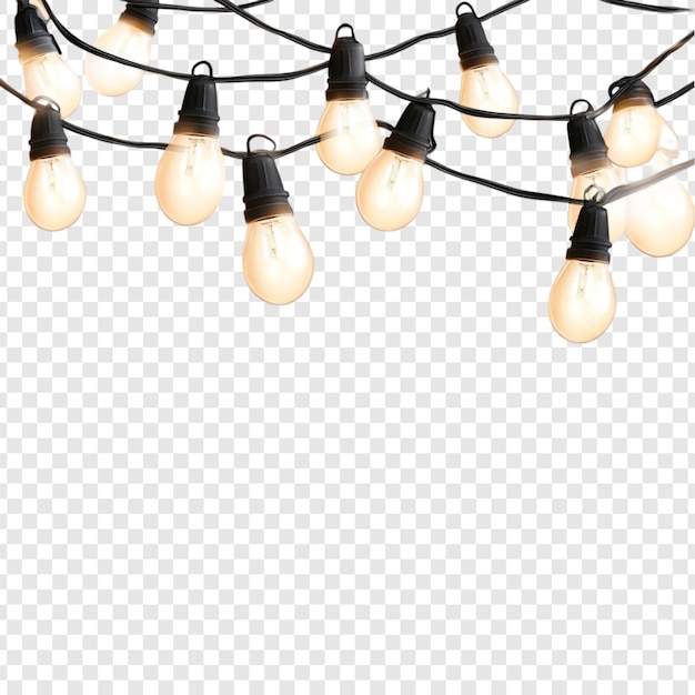 Luces de cuerda brillantes Iluminación festiva para eventos