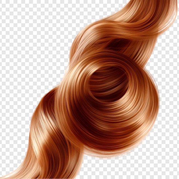Las lujosas olas de cabello Auburn fluyen con gracia suaves hebras brillantes