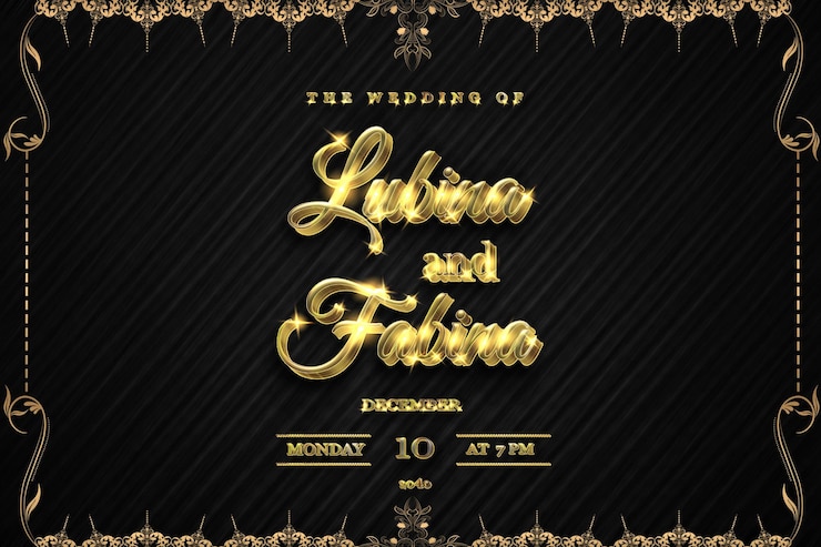 PSD Gratis luxury monogram floral save the date wedding invitation card template design mockup