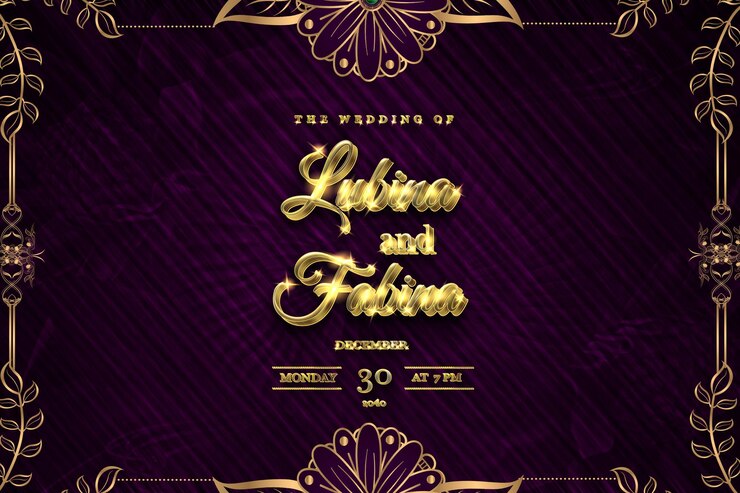 PSD Gratis luxury retro bordir floral save the date wedding invitation card template design mockup