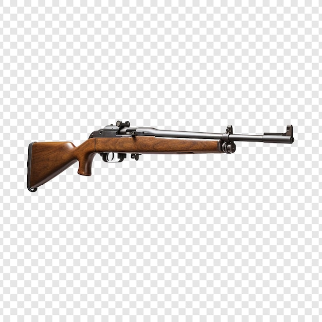 M1 garand aislado sobre un fondo transparente