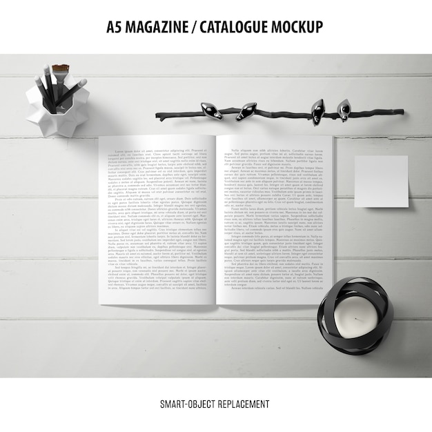 Magazine Catalogus Mockup